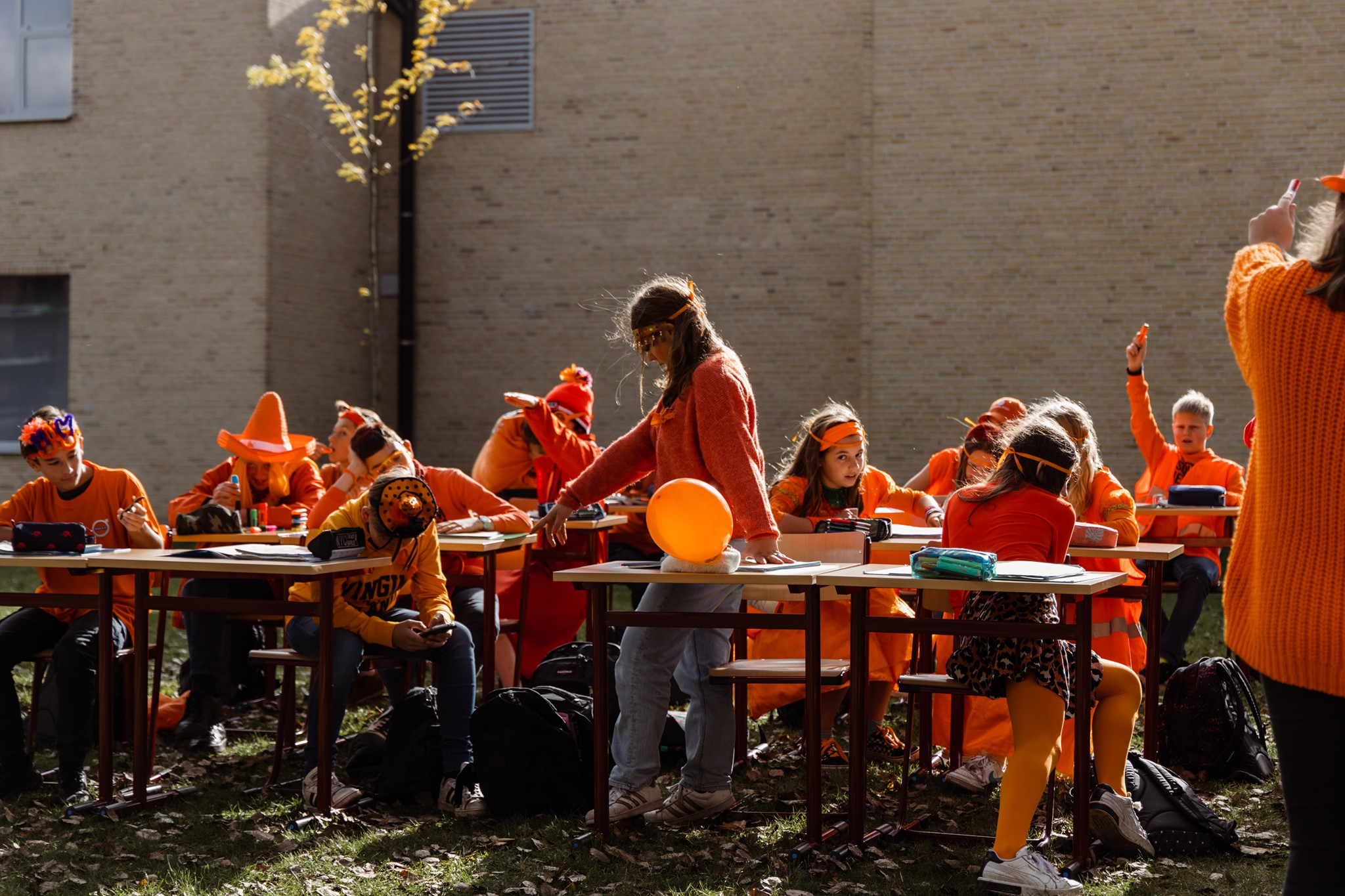 Leerlingen talentum oranje